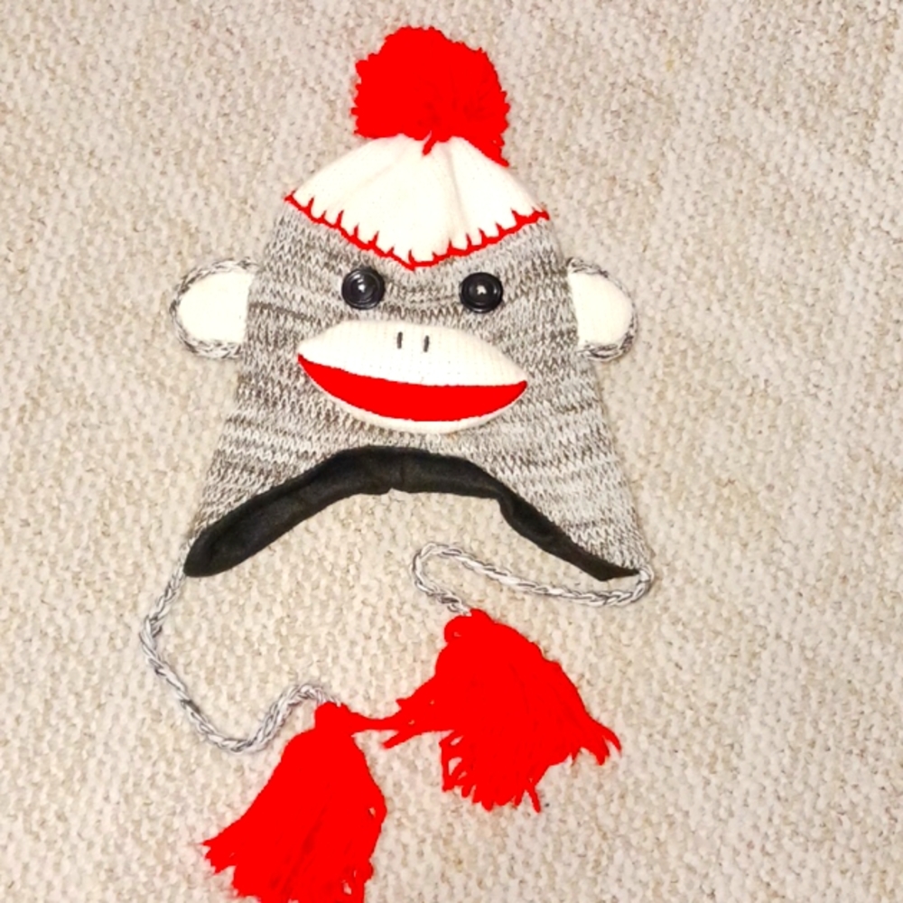 Women's Sock Monkey Hat